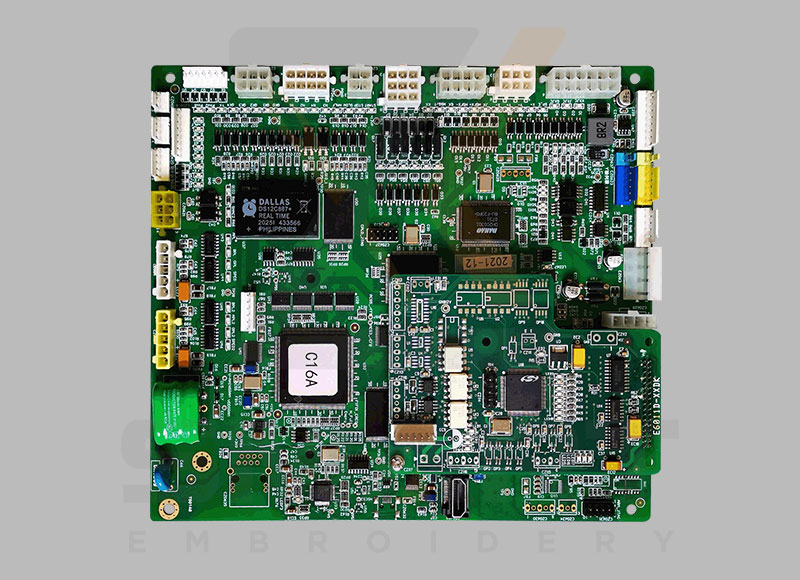 Dahao Главна карта E8606 за C16 Компютърна основна дънна платка E8606-C16A Компютърна бродерия Аксесоари за машини