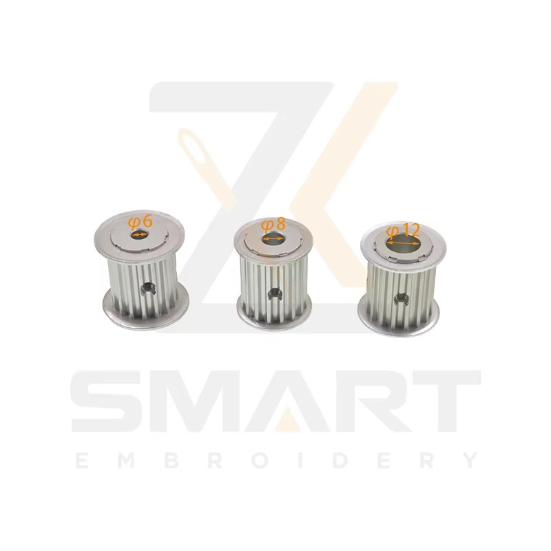 Таджима SWF Китайски сгъваеми машини части Pulley S5M 16 Зъби D05-S5M-D6-T16-W25-AF D05-S5M-D8-T16-W25-AF D05-S5M-D12-T16-W25