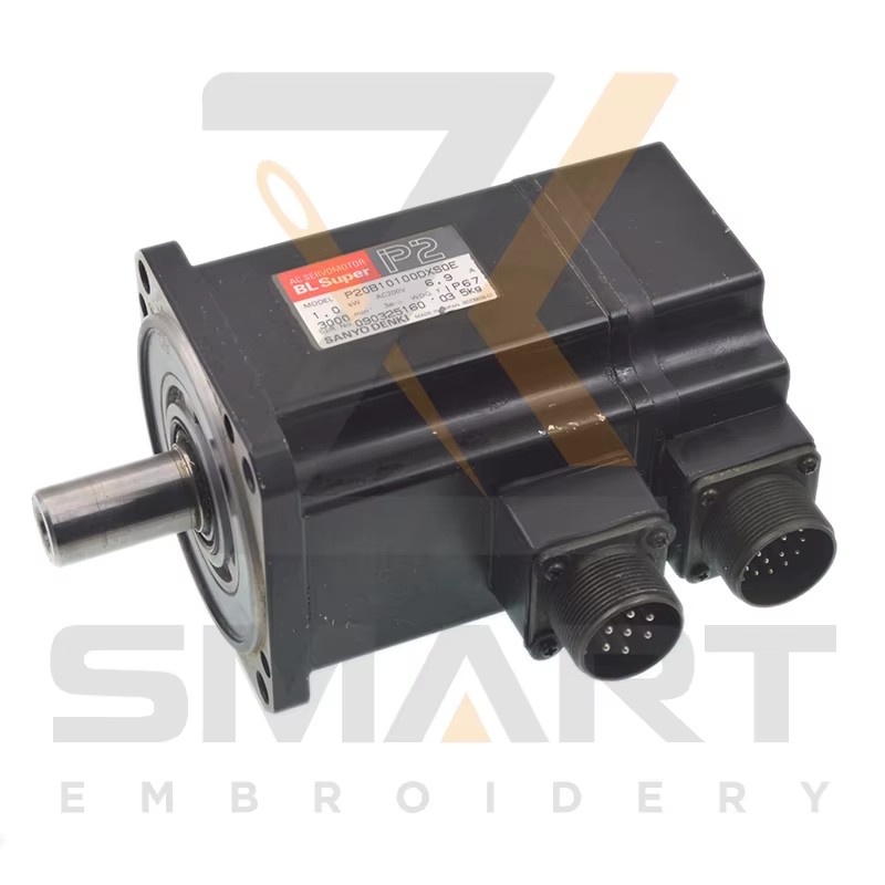 Използван SWF XY Frame Servo Motor P20B10100DXS0E 1KW HB SA Series Embroidery Machine Части ESWF-P20B10100DXS0E-U