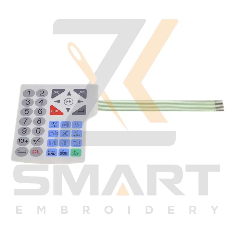 Оригинален Ricoma Keypad 03150210ER Китайски части за шлифовъчни машини E17-KP01